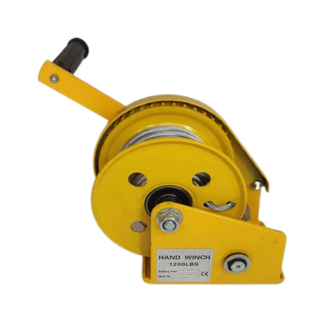 Hand winch two-way self-locking small portable winch automatic brake manual winch tractor