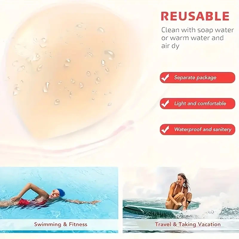 Private Concealer Silicone Pads Part Reusable Nursing Adhesive Swimsuit Sticker Women Protector Invisible Parts