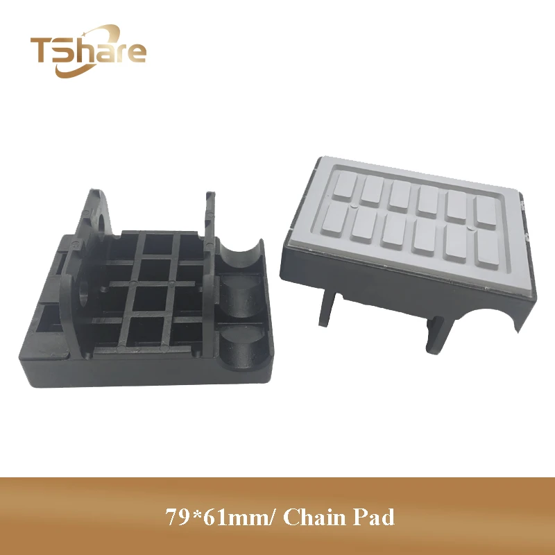 سلسلة كتلة ل KDT المنزل العلامة التجارية حافة النطاقات Mahcine ، لوحة الناقل سلسلة الوسادة ، رمادي نوع ، 2-209-01-0190 ، CCE001-79X61mm ، 10 قطعة #1