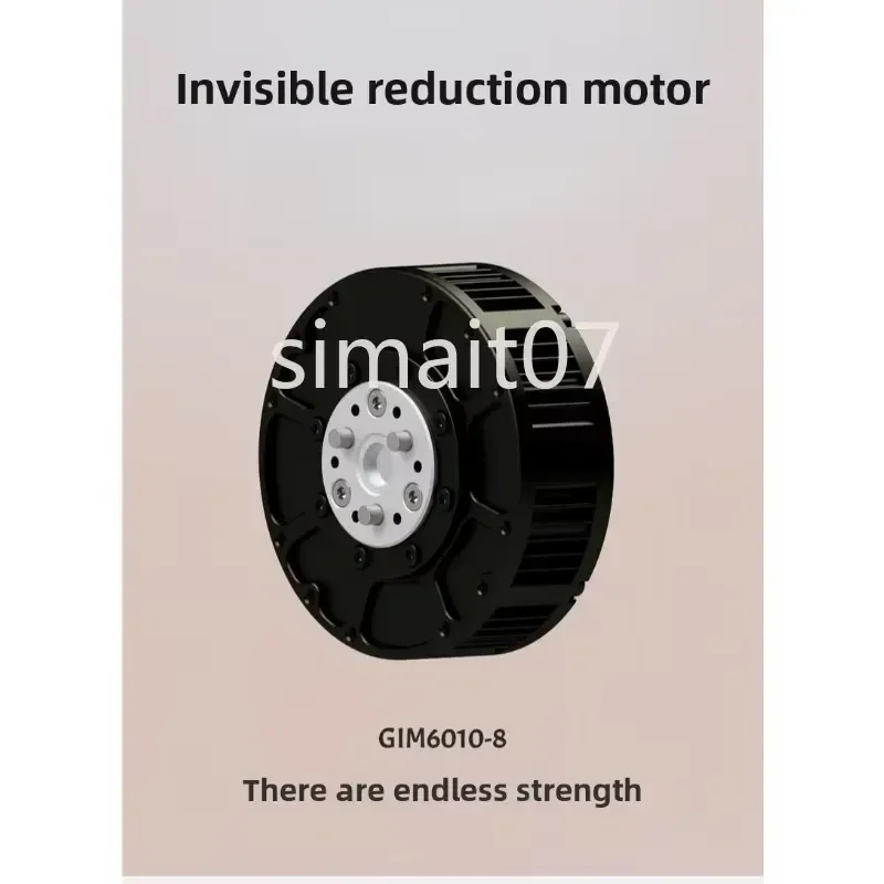 24V Micro Planetary Reduction Motor GIM6010-8 - 5N.m Torque, 8:1 Reduction Ratio for Robot/Mechanical Dog Joint Drive |