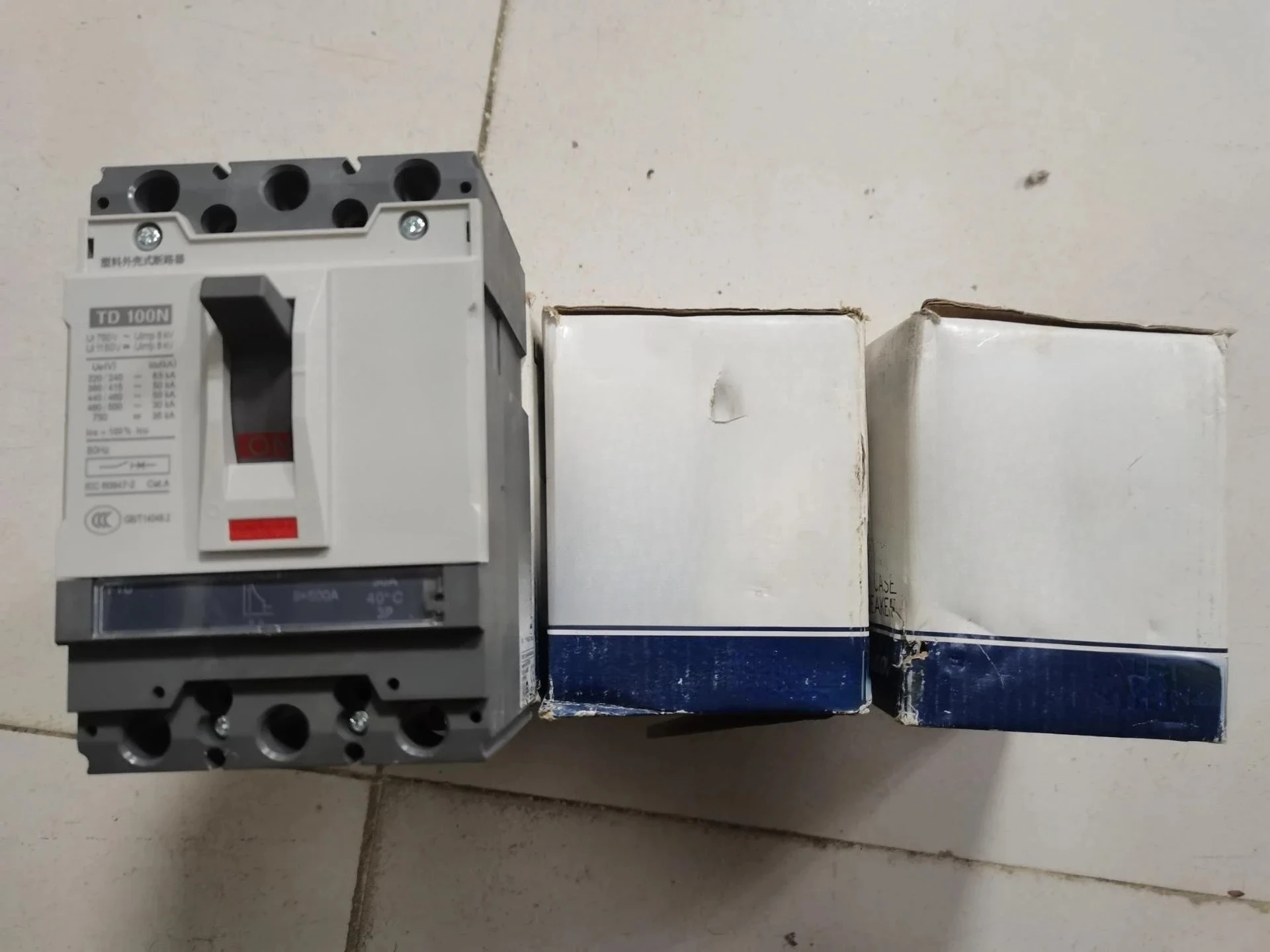 LG/LS Electric Molded Case Circuit Breaker TD100N FTU 50A