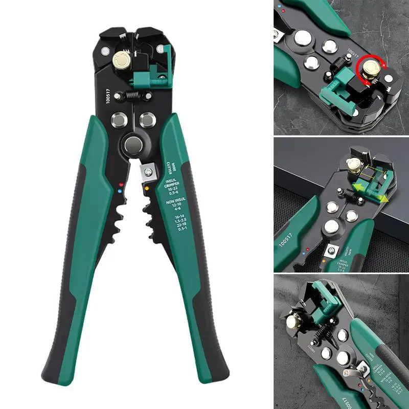 

Automatic Wire Strippers Crimping Pliers Multifunctional Stripping Crimping Pliers Terminal Hand Tool Electrical Clamp Tool