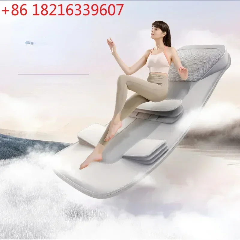 TAO Airbag Heated Neck Massager Full Body Massage Mat Mattress Traction Lumbar Vibration with Remote Controller