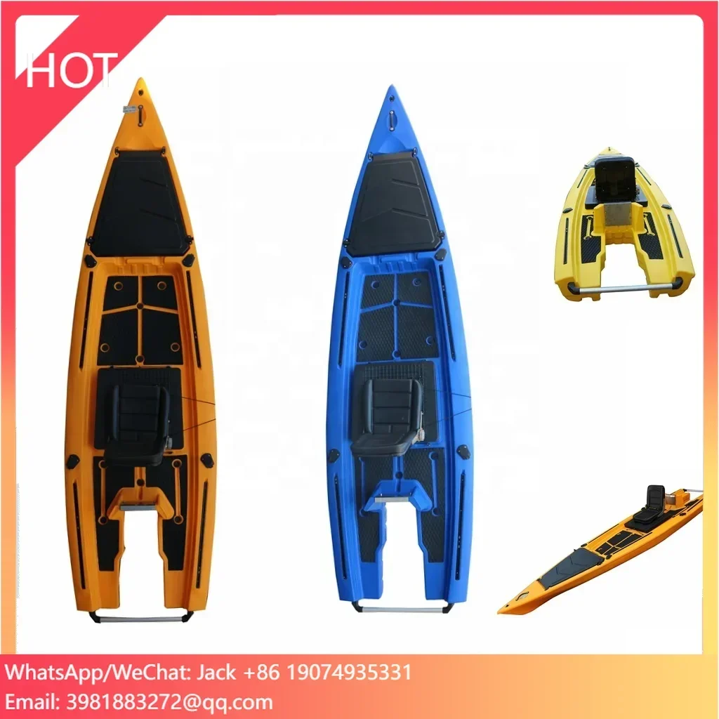 

2023 Vicking Newest 1-Person Fishing Motor Plastic Kayak With Deluxe Seat For Sale