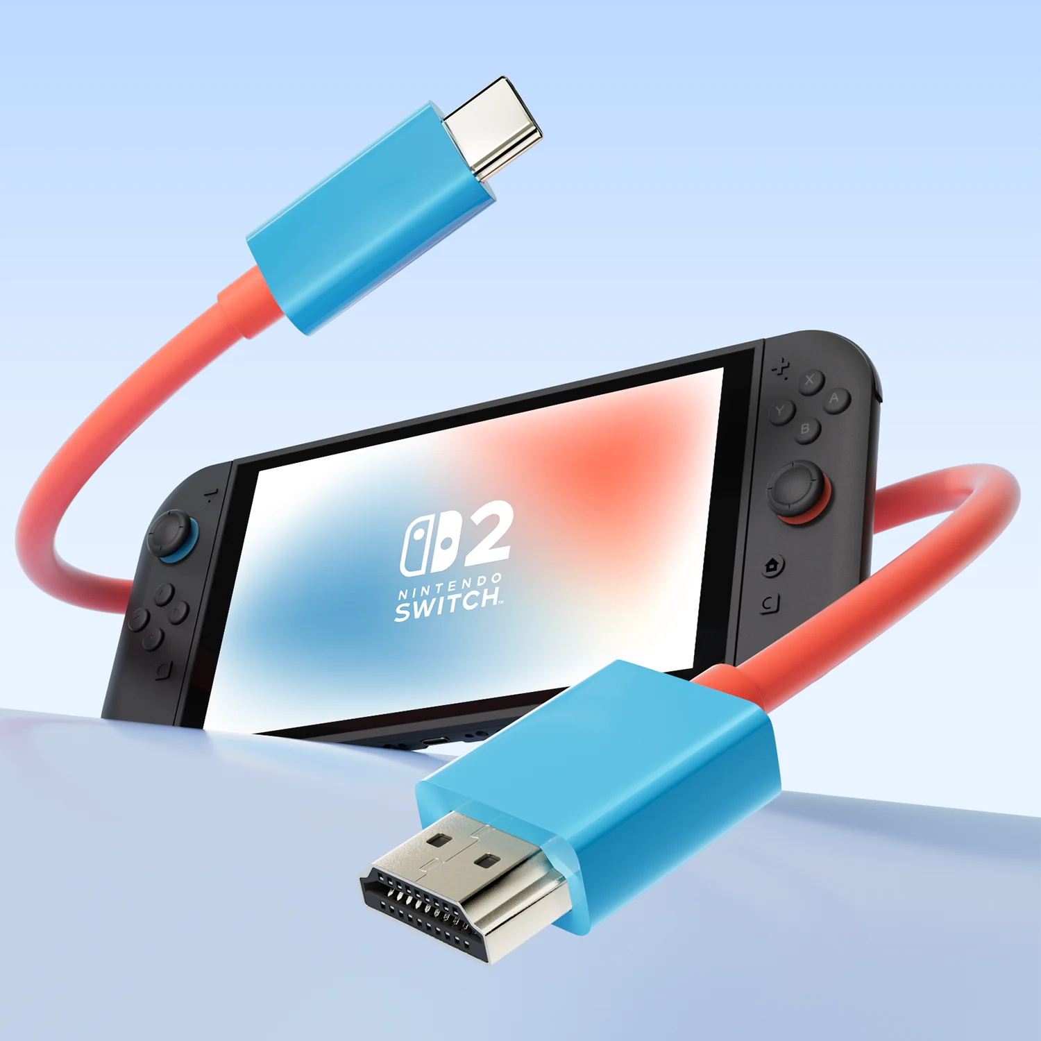 

USB C HDMI-кабель-адаптер 4K HDR/HDCP PD 100 Вт, шнур для передачи данных и видео для Nintendo Switch 1/2/Oled/Steam Deck/Rog Ally, ПК, планшета, ноутбука