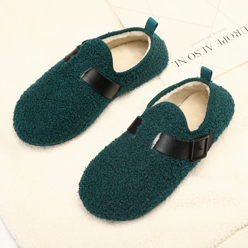 

2024 Men's Shoes Autumn Winter Warm Slippers Lightweight Home Bedroom Casual Flat Shoe House Indoor Non Slip Slides Male Shoes