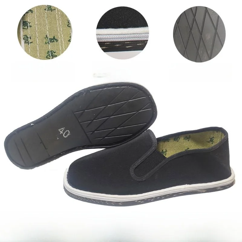 Women's Thickened Tire Bottom Breathable Casual Shoes One-Step-On Construction Site Special Use Cloth Shoes Durable