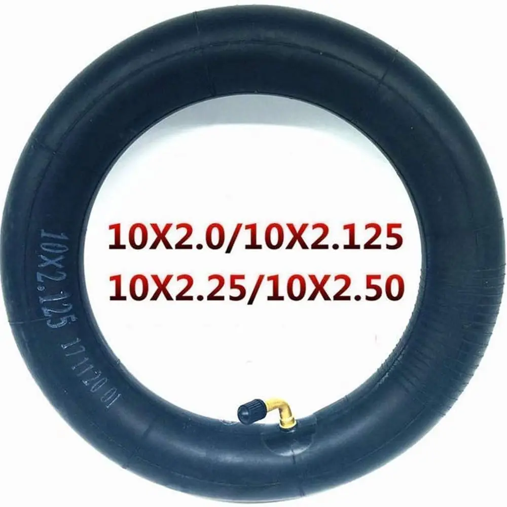 ยางในขนาด 2.0-2.5 นิ้ว แบบหนา เหมาะสำหรับยางรถสกู๊ตเตอร์ไฟฟ้าขนาด 10 นิ้ว และรถทรงตัว อุปกรณ์เสริมยาง 2 ชิ้น ทนทาน