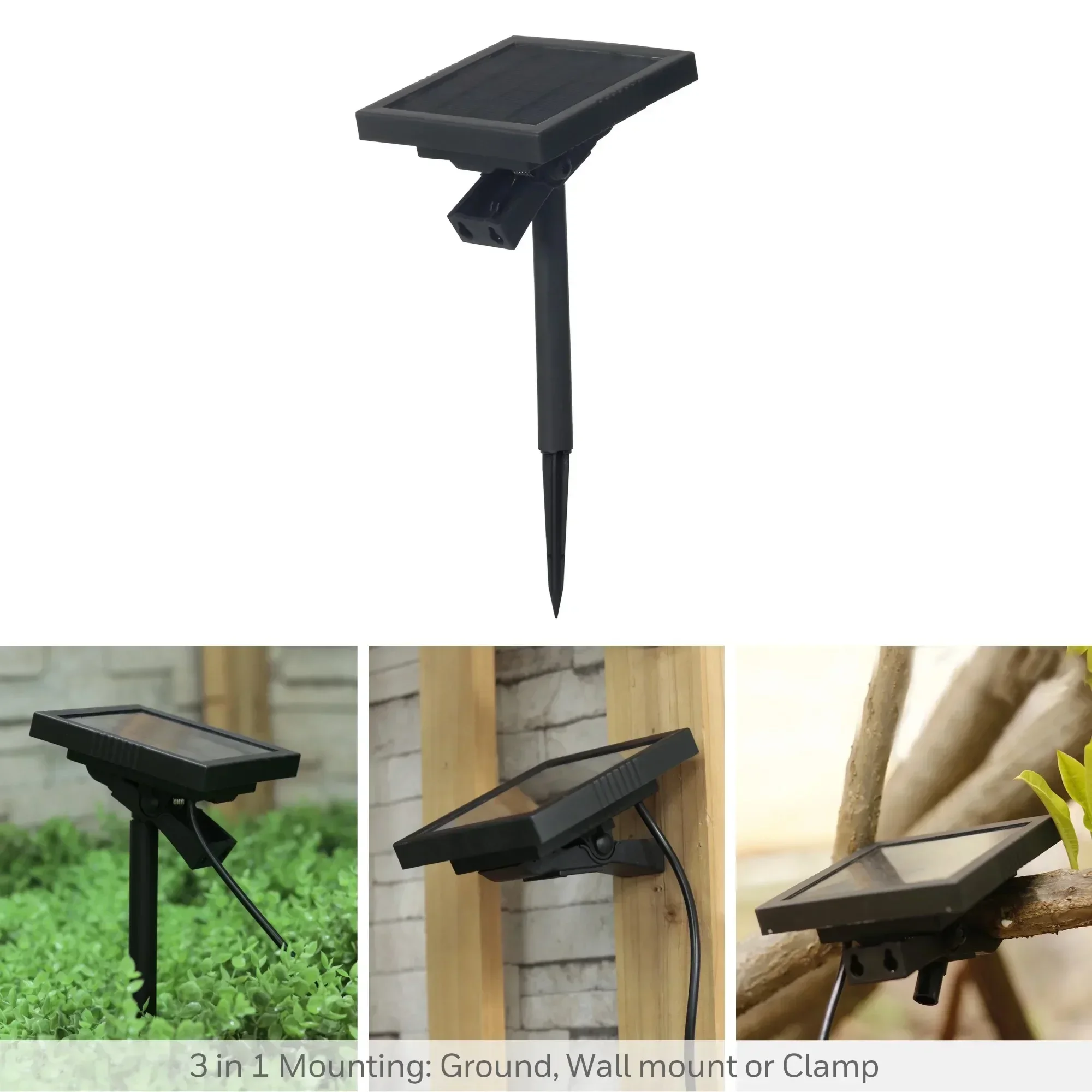 48' Color Change Solar String Lights with Remote