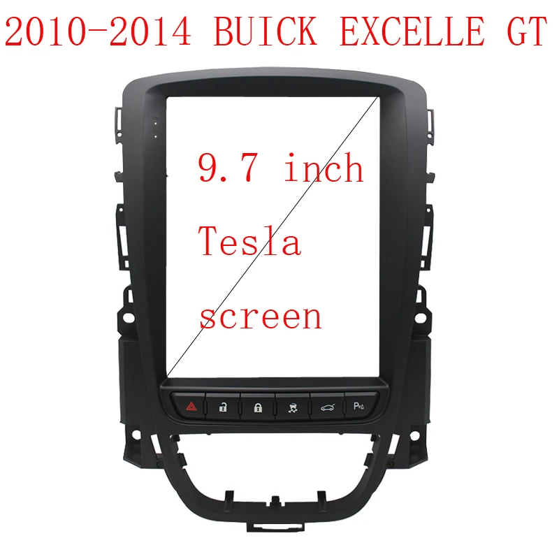 

9.7 INCH Fascia fit For OPEL Buick ASTRA J Excelle XT GT 2010 -2014 Frame Panel Dash Mounting Installation Trim Kit Frame Bezel