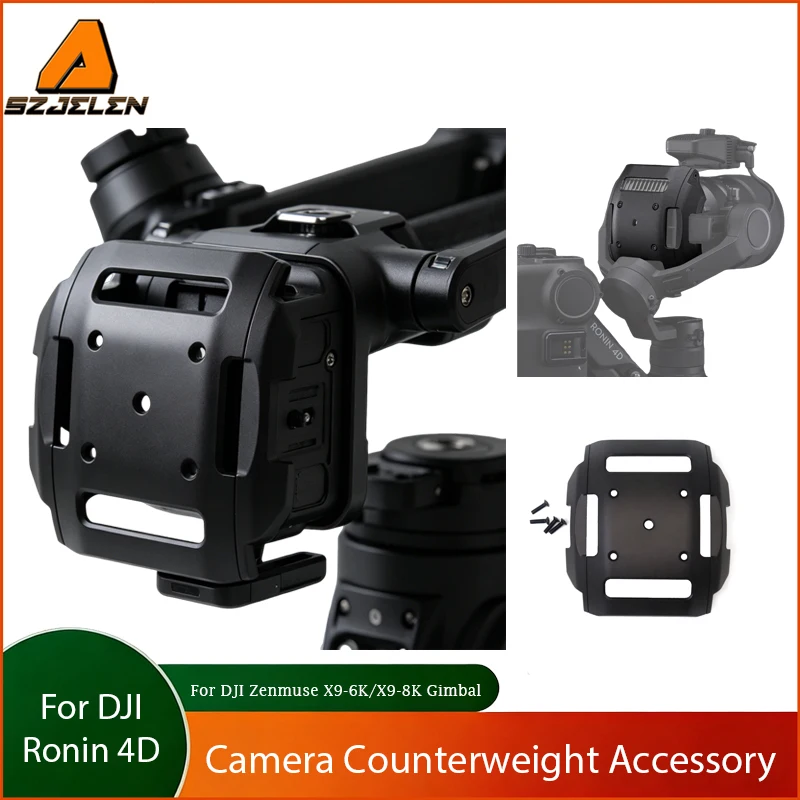 1PC DJI Ronin 4D Camera Counterweight Accessory for DJI Zenmuse X9-6K/X9-8K Gimbal Counterweight