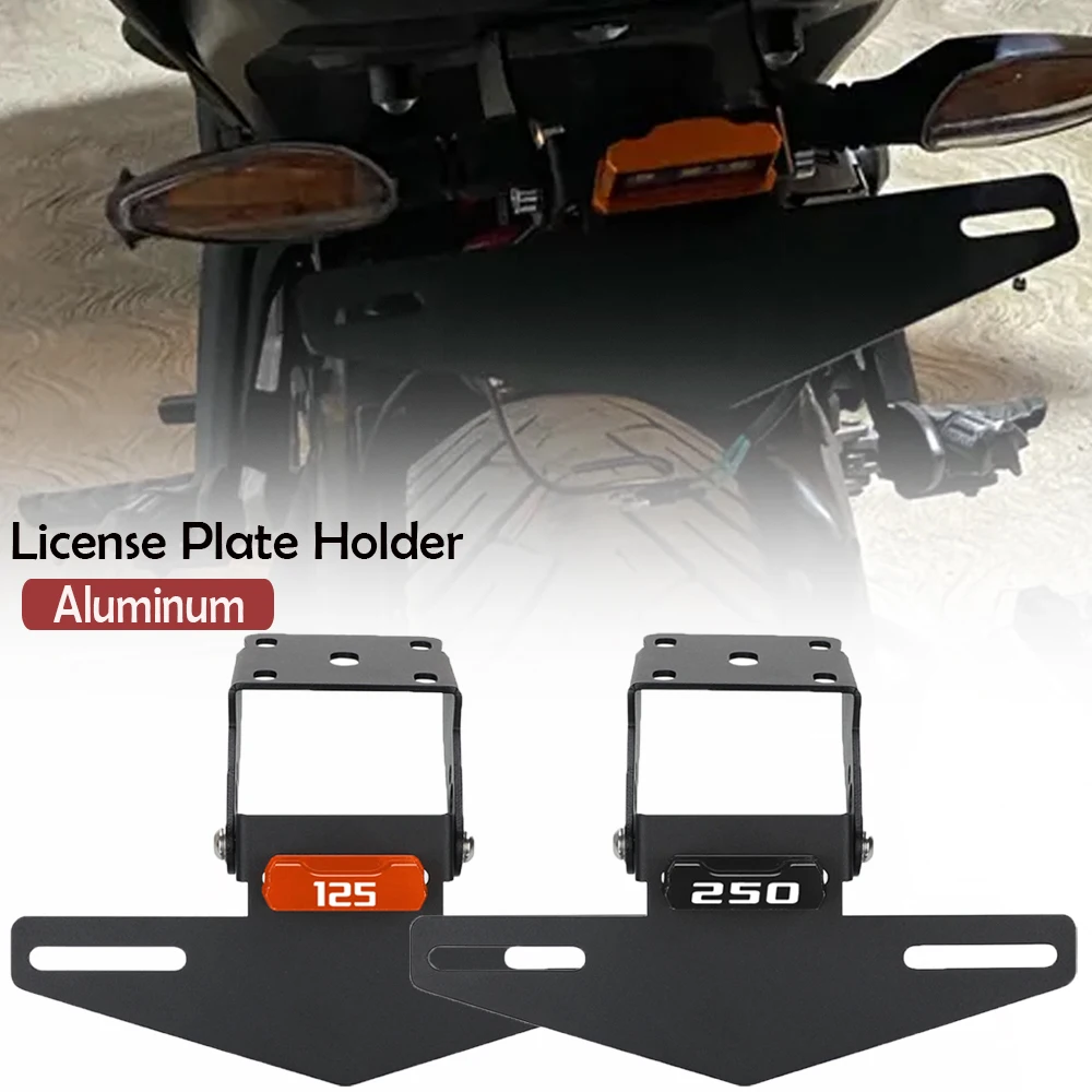 

Motorcycle License Plate Holder Tail Light Bracket Tidy Fender Eliminator For DUKE 125 250 390 200 Duke 2017-2020 2021 2022 2023