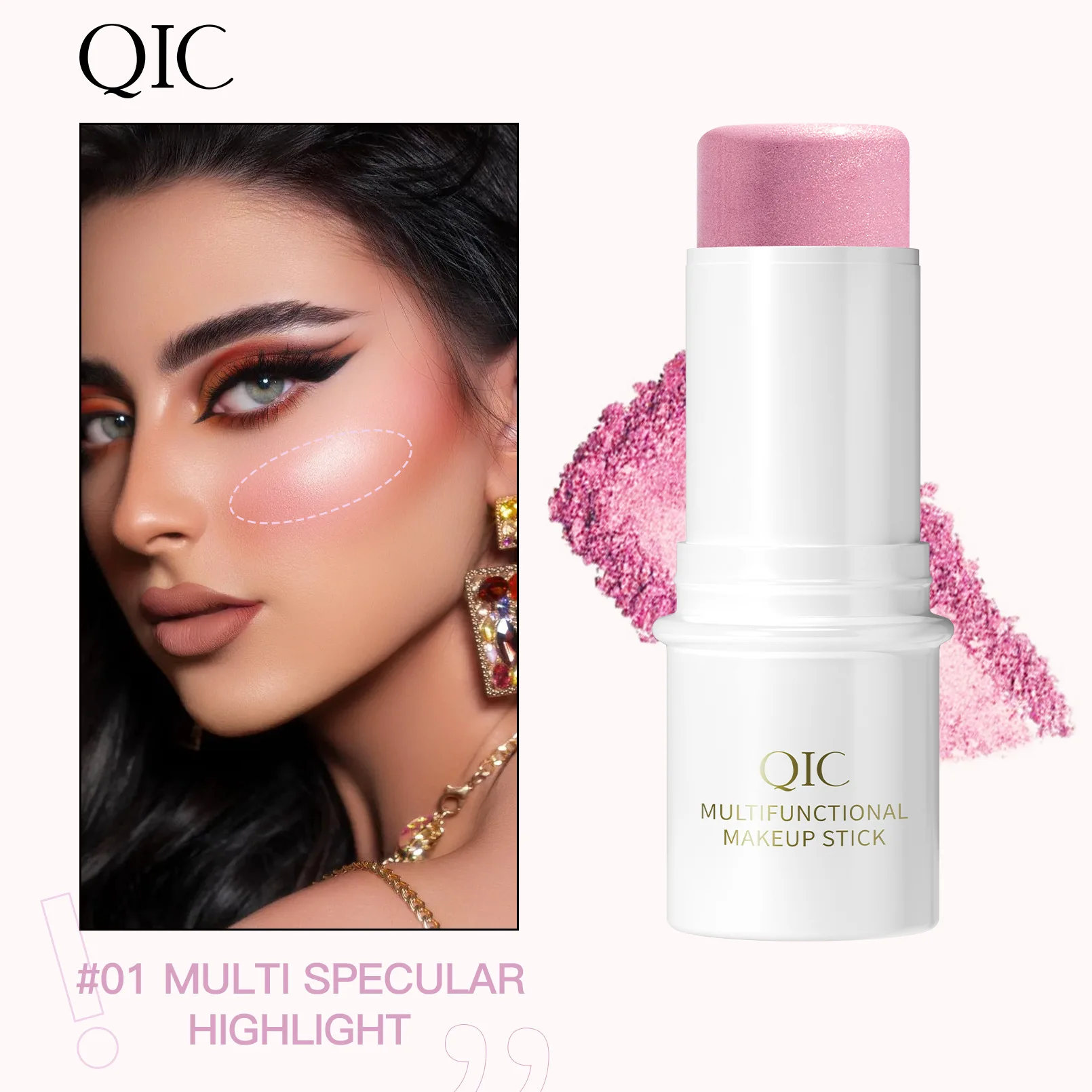 Multi Functional Highlighter Contour Stick 3D Brightening Face Shaping Hot Sale Makeup Beauty Essential
