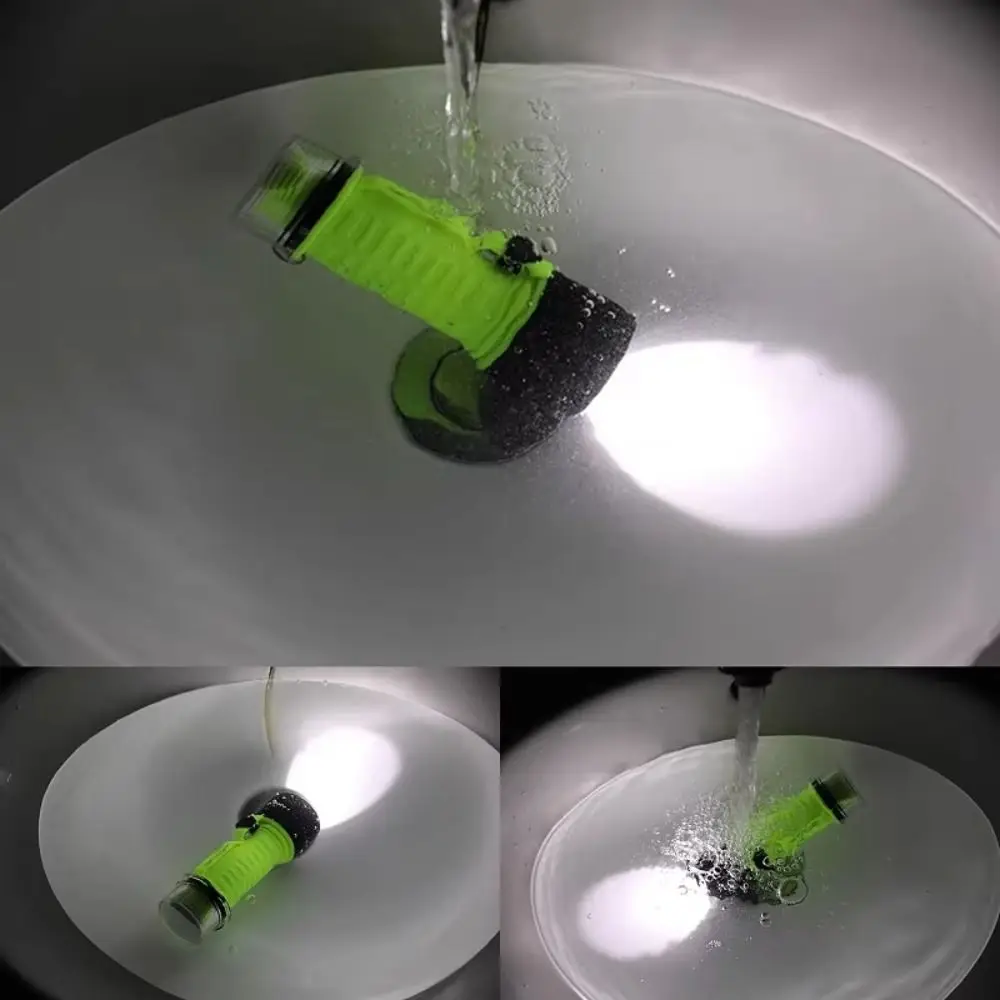 

Super Bright Diving Flashlight XHP50 LED IPX8 Waterproof Dive Torch Adjustable Focus High Power Underwater Torch