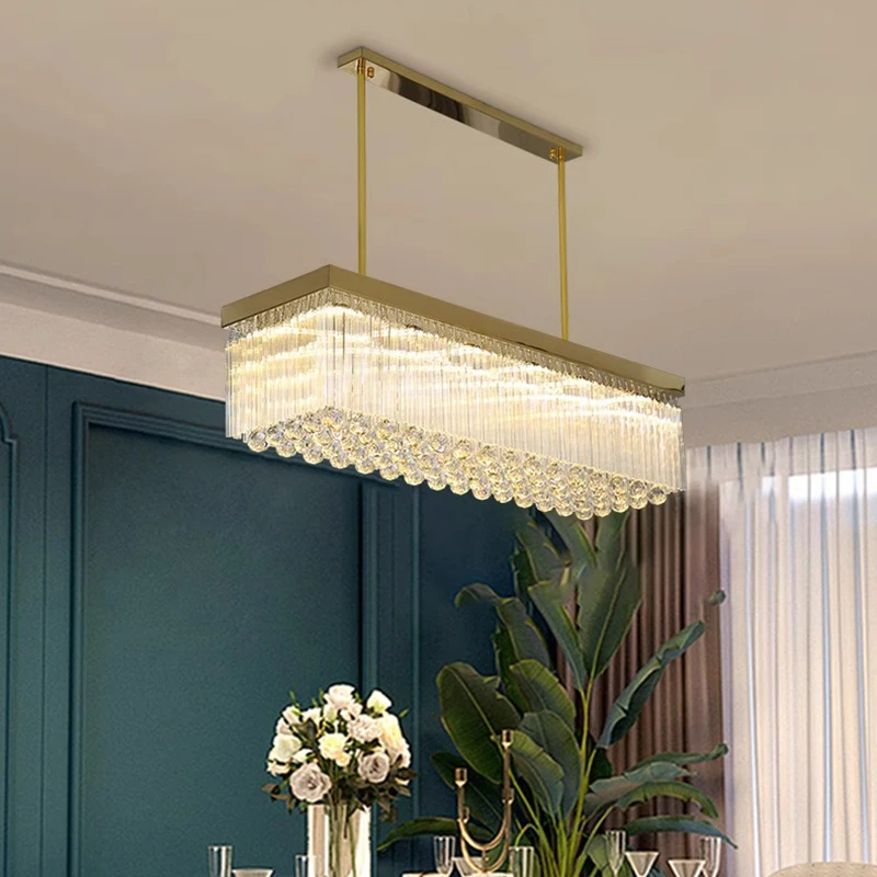 

home decorationPendant lights, luxury crystal living room chandelier, dining room Pendant lamp, ceiling light, indoor lighting