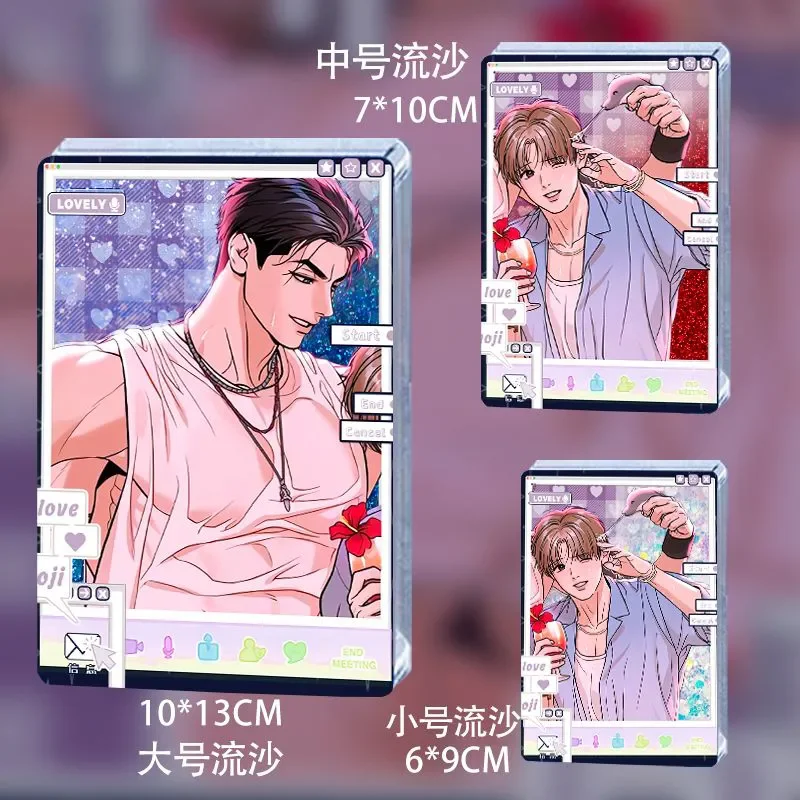 

BL Manwha Jinx Joo Jaekyung Kim Dan Cosplay Anime Acrylic Flowing sand mahjong and flowing hemp ornaments Xmas Gift