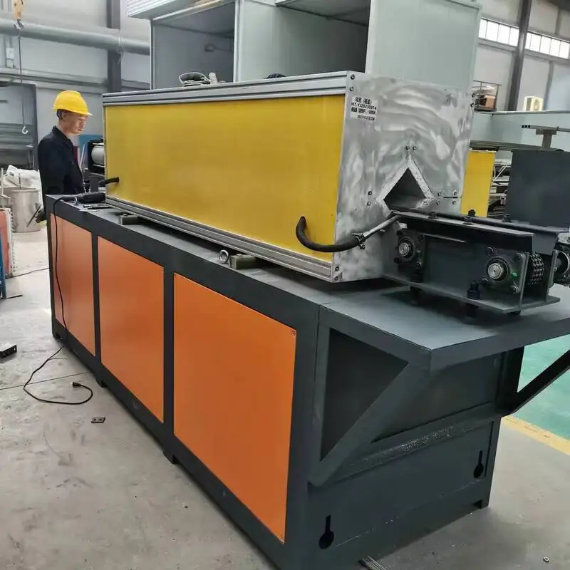 

Среднечастотная индукционная нагревательная ковальная печь мощностью 100 кВт с автоматическим стержнем и устройством подачи вала