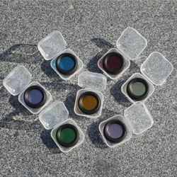7PCS/Set Agnicy 1.25 Inches 7-Color Optical Glass Lens Astronomical Telescope Color Filter Combination Set