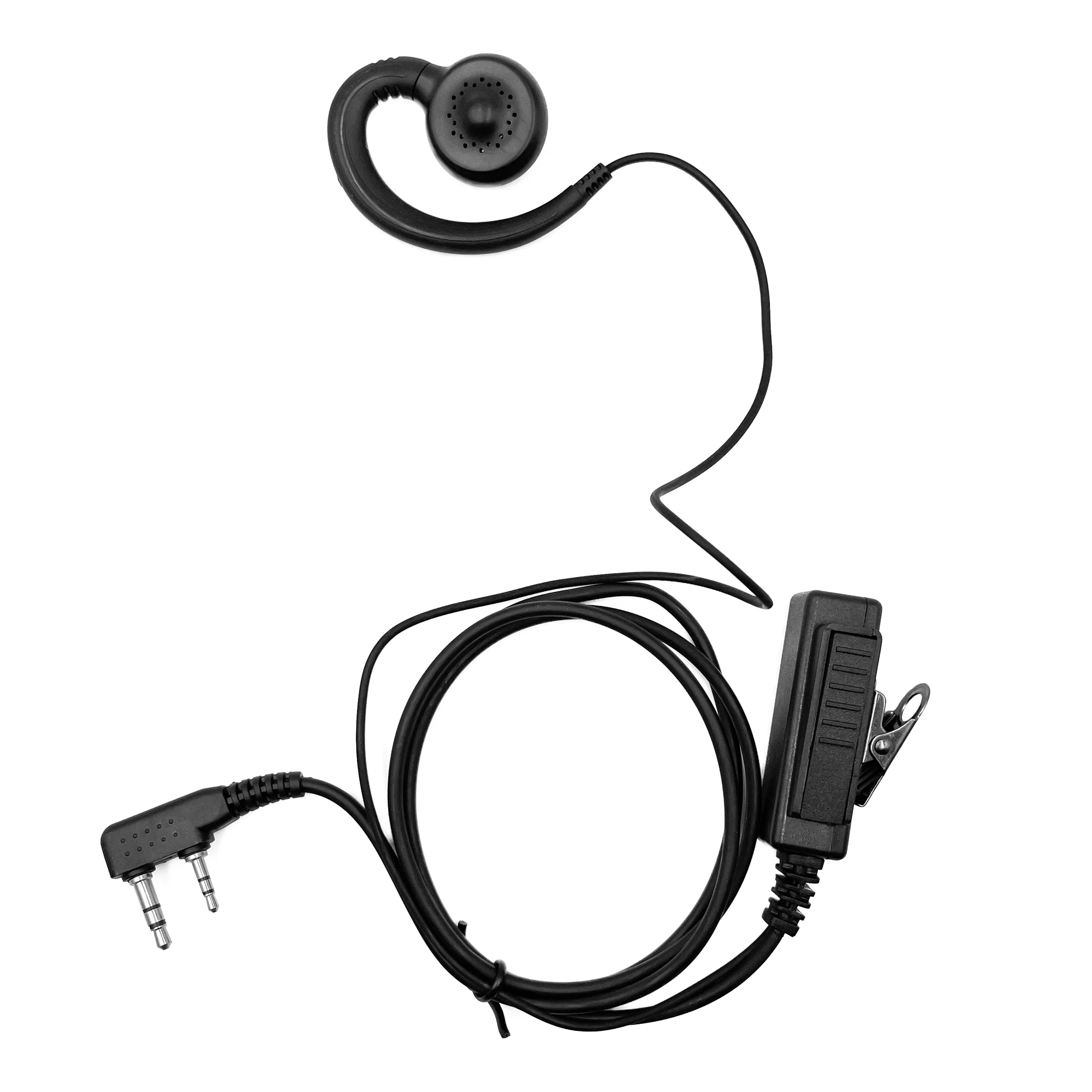 Earpiece Headset Mic Compatible with BAOFENG UV-5R BF-888S Quansheng UV-K5 UVK6 KENWOOD WOXUN TYTera WLN C1 Walkie-Talkie