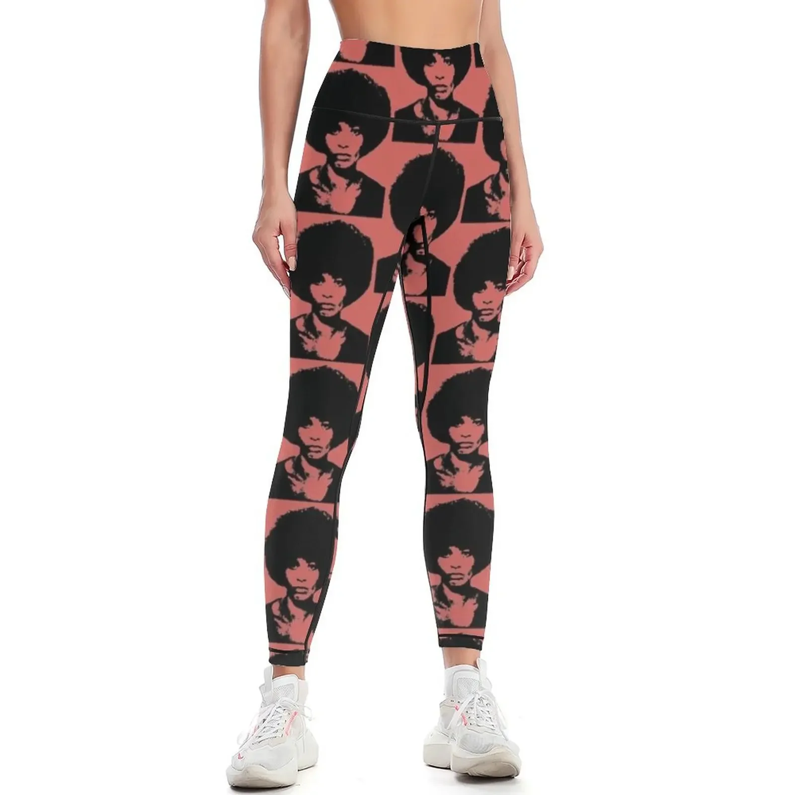 

ANGELA DAVIS Leggings Sports female sport pants Women's high waist Women's sports pants Womens Leggings