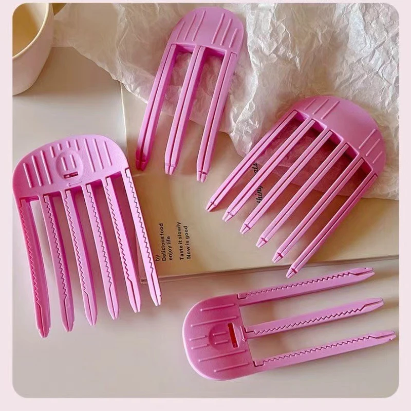 High Cranial Top Accessories Wind Plastic Comb Hair Roots Natural Fluffy Lazy People No Trace Hair Clip Hair Styling Accessories