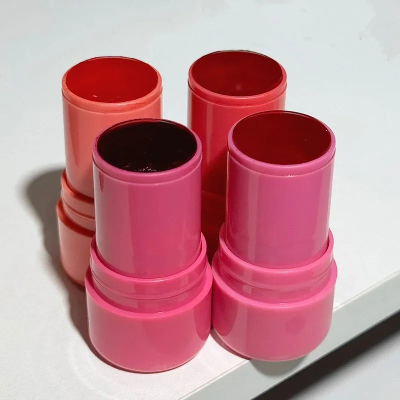 3-in-1 mattes Gesicht Rouge Stick langlebige seidig glatte Wange Augen Mousse erröten Lidschatten Stick Rouge wasserdichte Kontur Make-up