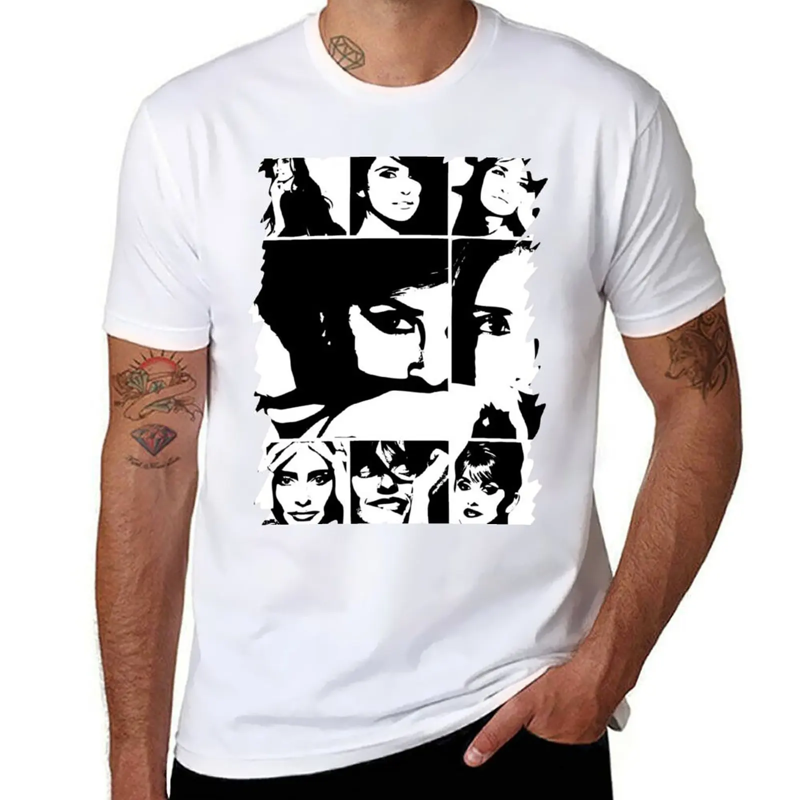

Penelope Cruz - Art T-Shirt Holiday Vacation Tee Shirt