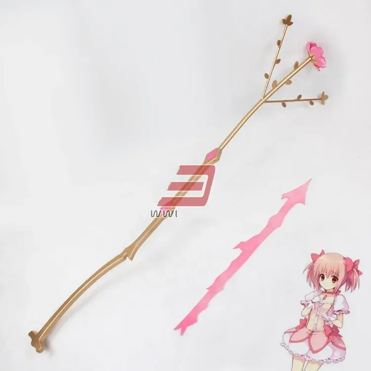 

Puella Magi Madoka Magica Kaname Madoka Flower Longbow PVC Cosplay Prop Halloween Chrismas Party Cosplay Weapons