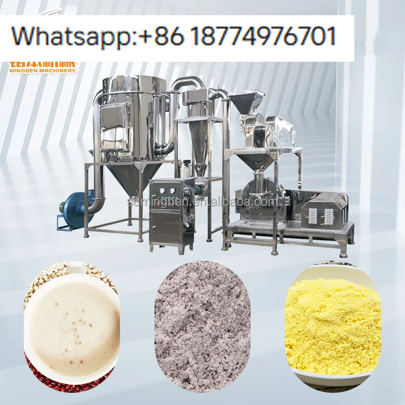 Máquina para Hacer Cereales y Porridge, Línea de Procesamiento de Polvo Nutritivo, Máquina para Hacer Cuscús