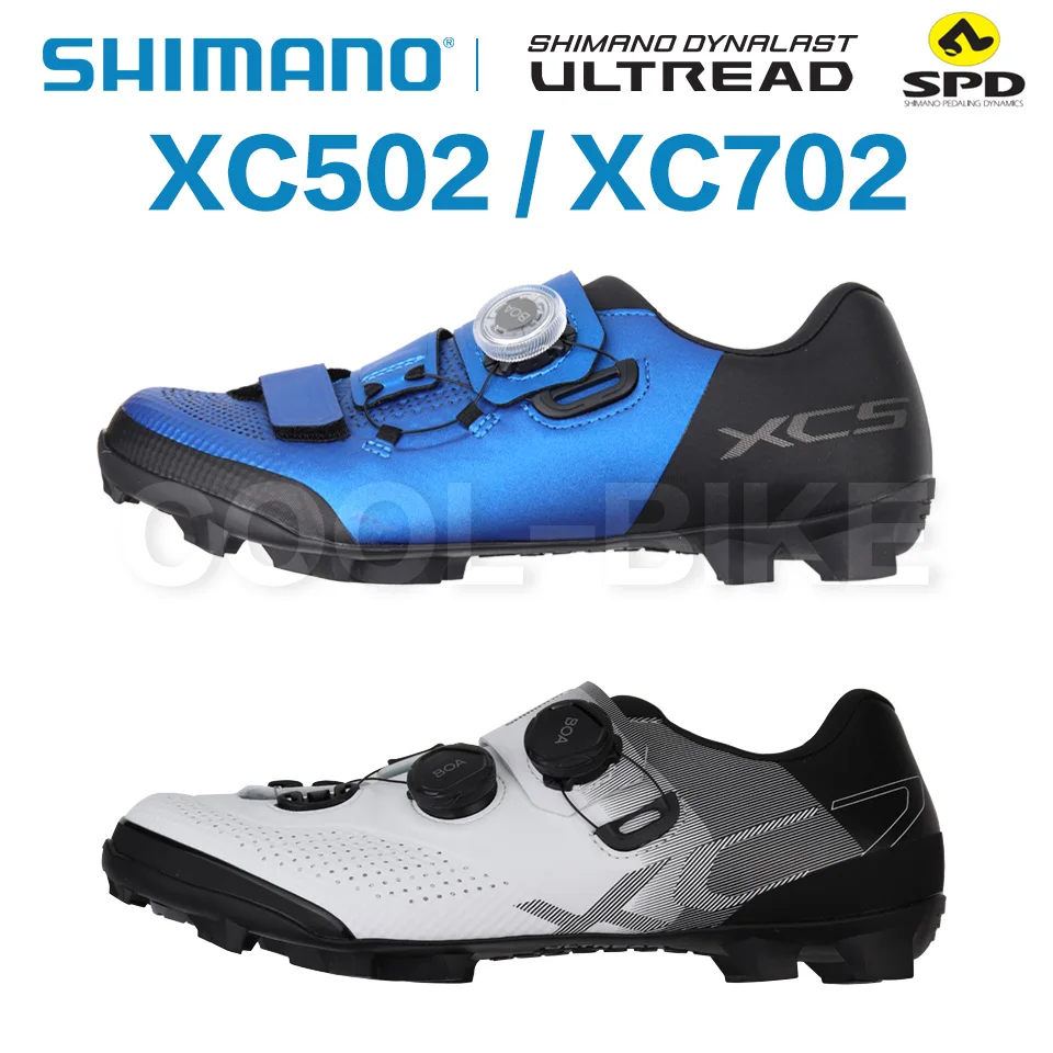 Shimano-Zapatillas de ciclismo para hombre y mujer, calzado de ciclismo, XC502, XC702, SH-XC5, XC502, SH-XC7, XC702, SH XC5(XC502)