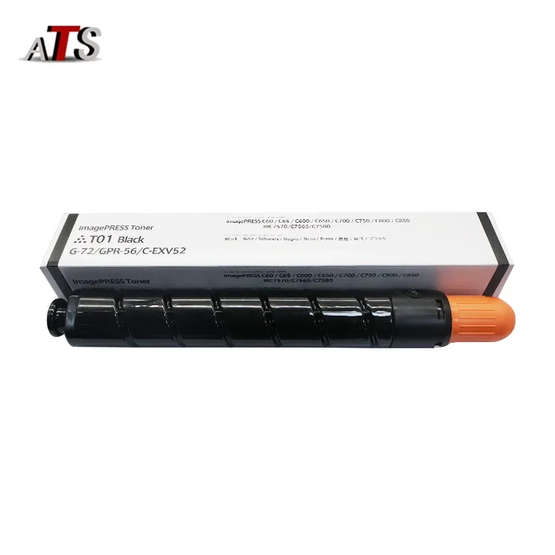 Imagem -05 - Cartucho de Toner para Canon ir Adv Compatível com Npg72 Gpr56 C-exv52 C7565 C7570 C7580 dx C7765 C7770 C7780