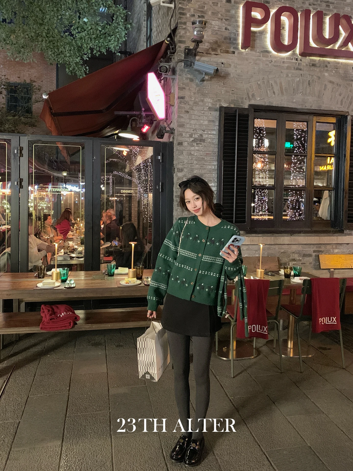 

Корейский вязаный кардиган-шарф Cisas First Snow Thiened, женское модное прямое длинное пальто-свитер