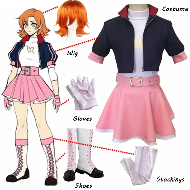 2025 yiyiAnime Nora Valkyrie Cosplay Costumi di Halloween Top Dress Cintura Guanti Sletockings Manica Custom Made Alta riduzione