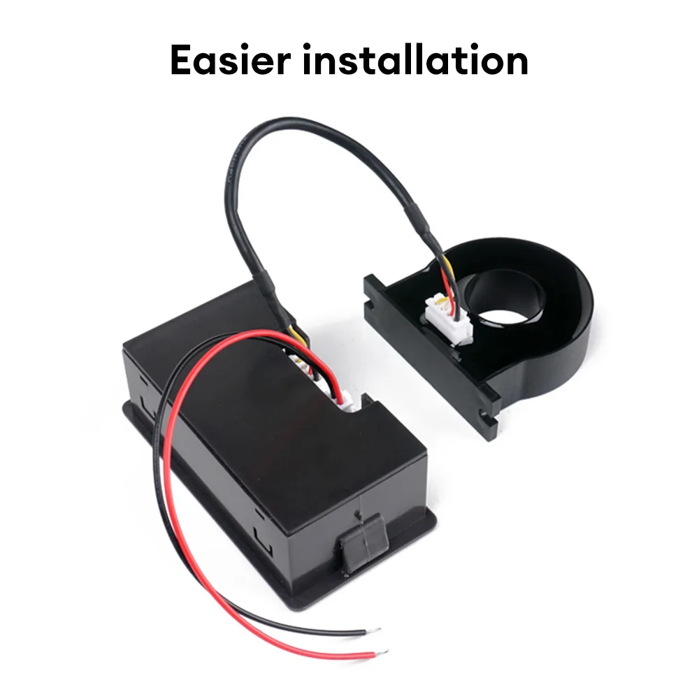 H56CH LCD Digital Hall-Coulomb-Meter Spannungs-Strom-Leistungsmesser Anzeige DC 9-100V 50A 100A 200A 300A 400A Auto-Voltmeter-Amperemeter – Detail 11