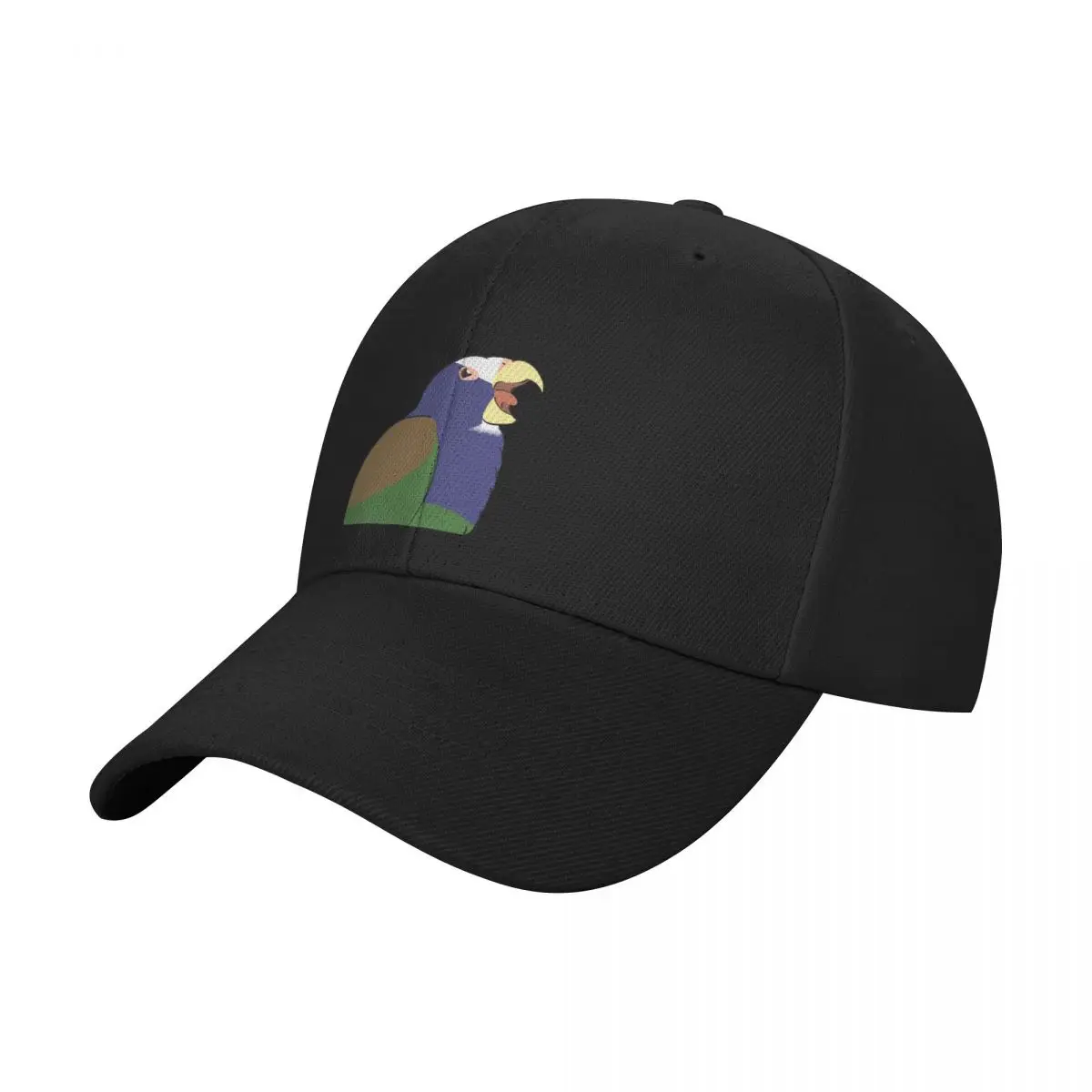 Angry Pionus Parrot Baseball Cap Hood Designer Hat Golf Ball Cap Hats Man Women's