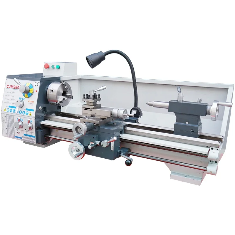 

CJM280 High precision Mini Manual Metal Lathe Machine Price