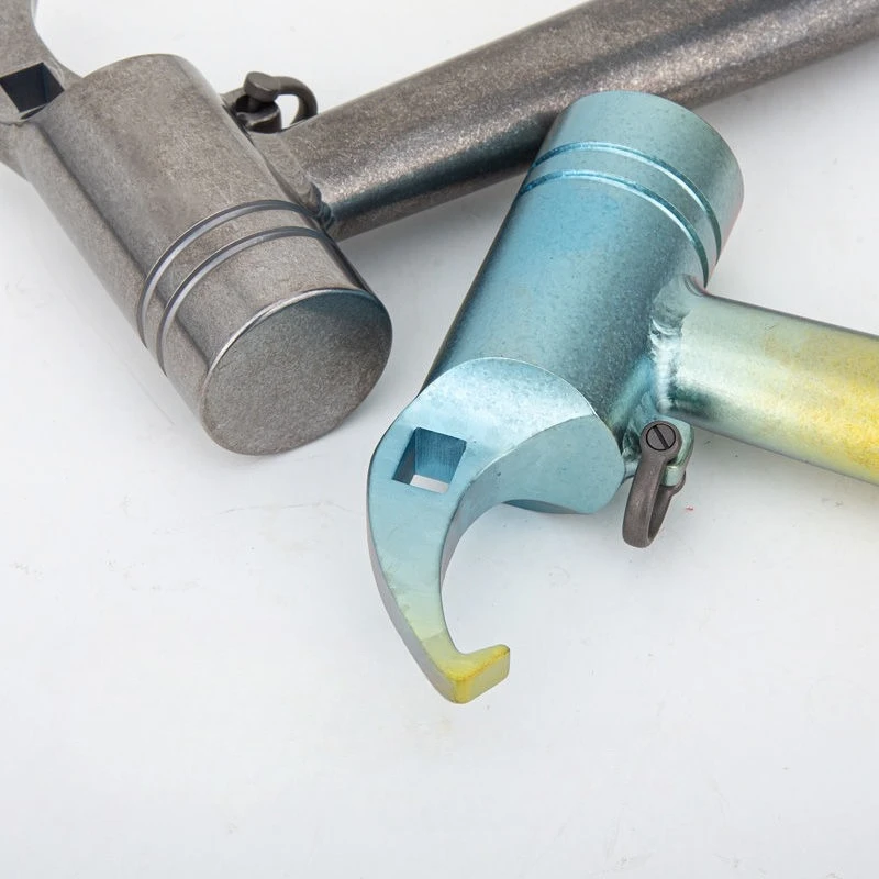 Outdoor camp hammer Multifunctional claw hammer All titanium alloy hammer Window break defense