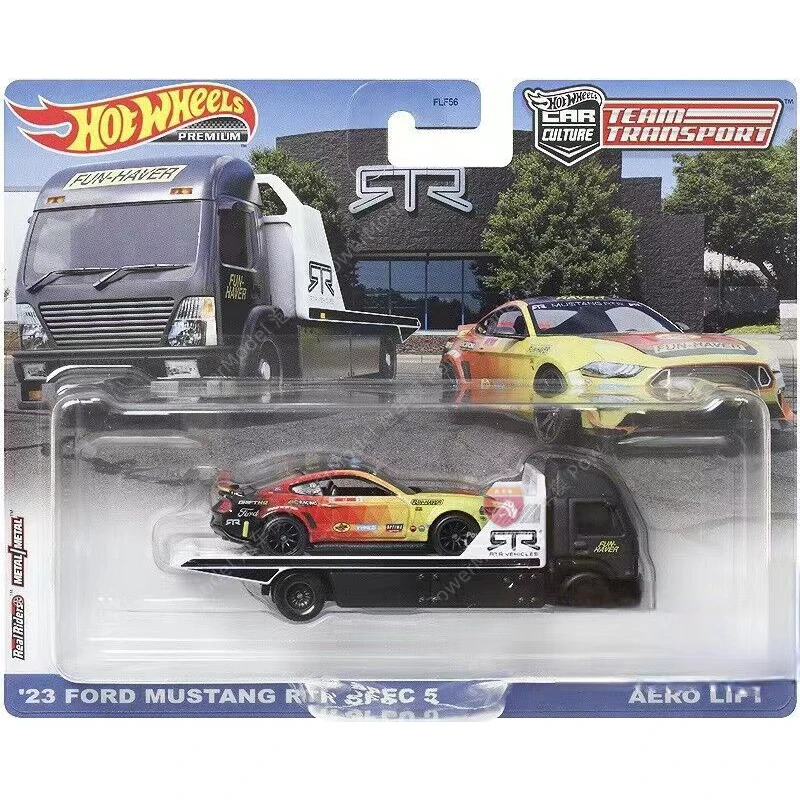 

Hot Wheels 1/64 Team Transport Cars 23 FORD MUSTANG RTR SPEC 5 AERO LIFT коллекция металлических литых моделей автомобилей FLF56