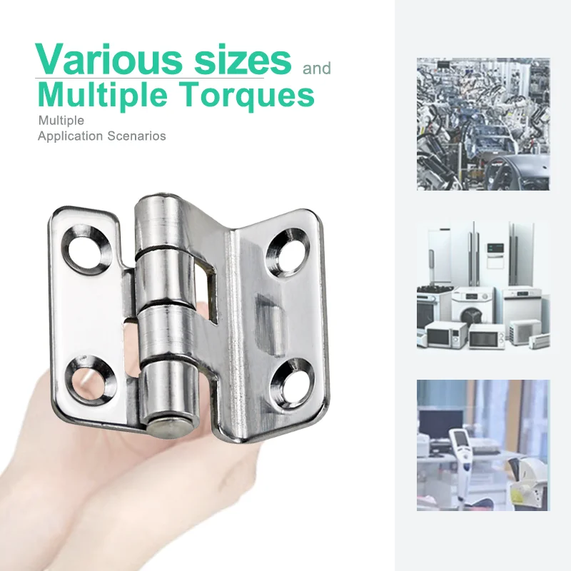 7pcs Curved Butterfly Hinge Made Of 304 Stainless Steel For Industrial Machinery Equipment And Medical Facility Tool Cabinets