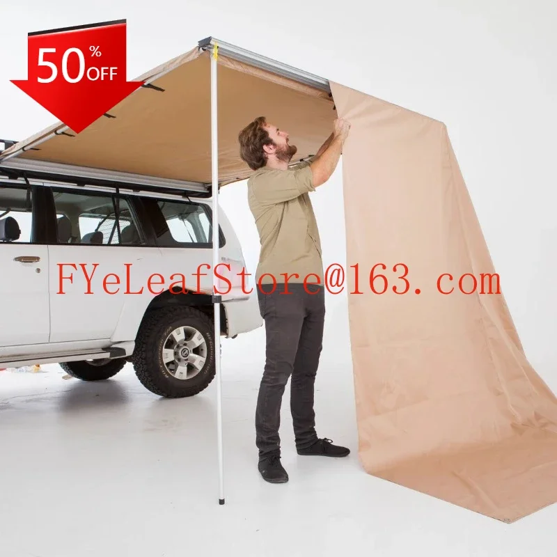 

Outdoor Car Side Tent Side Shade Cloth Cross Arm Cloth House Yarn Network House Tent Floor Mat Accessories Excluding The Roof