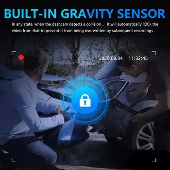 Junsun WiFi車用DVR迷你專業高清夜視1080P行車記錄儀 8 最佳銷售 俊順行車記錄儀 - №8