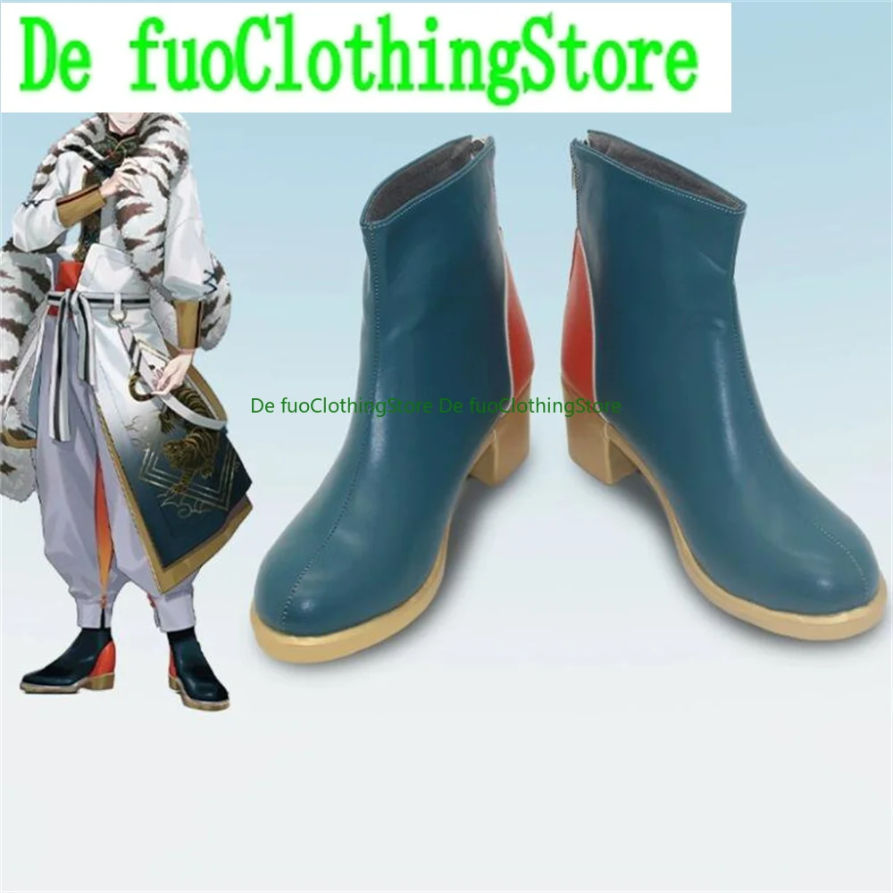 

Kagami Hayato Virtual YouTuber VTuber ROF MAO Cosplay Shoes Boots Game Anime Halloween Christmas DefuoClothing Shoes Store