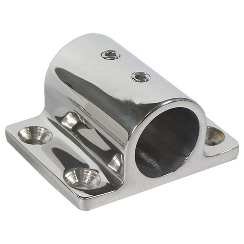 

Durable 316 Stainless Steel Marine Boat Hand Rail Fitting 90 Degree Stanchion Rectangle Base Mount