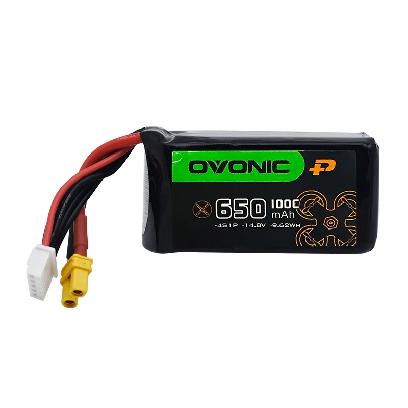 Upgrade 14.8V Lipo Battery 650mAh 100C For RC FPV Airplane Quadcopter Helicopter Drone Parts 4S Battery With XT30 Plug