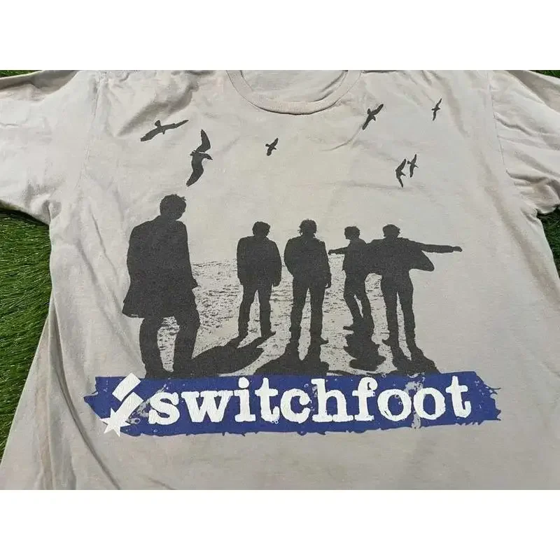 1 Side 2010 Hello Hurricane Tour Switchfoot Band T Shirt Sand S 5Xl 1V0085