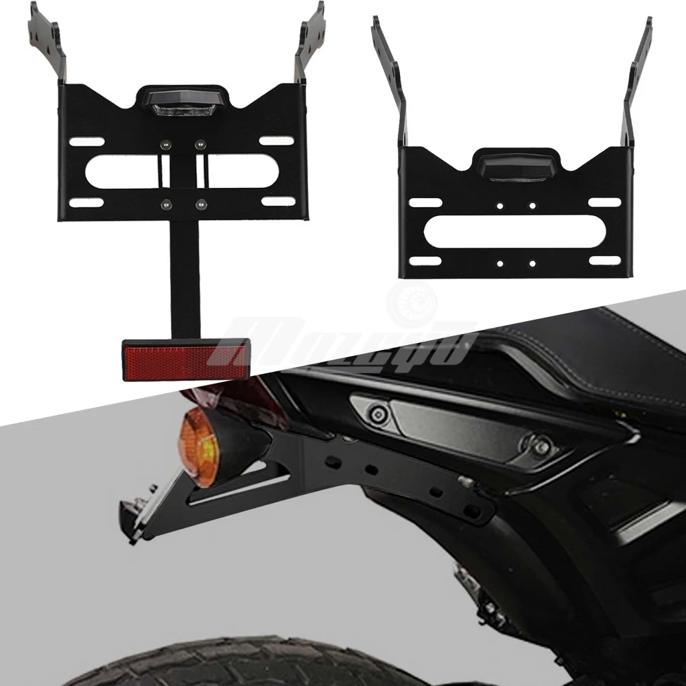 

For Indian FTR 1200 FTR1200 FTR-1200 2019 2020 2021 2022 2023 2024 Rear Tail Tidy Fender Eliminator License Plate Holder Bracket