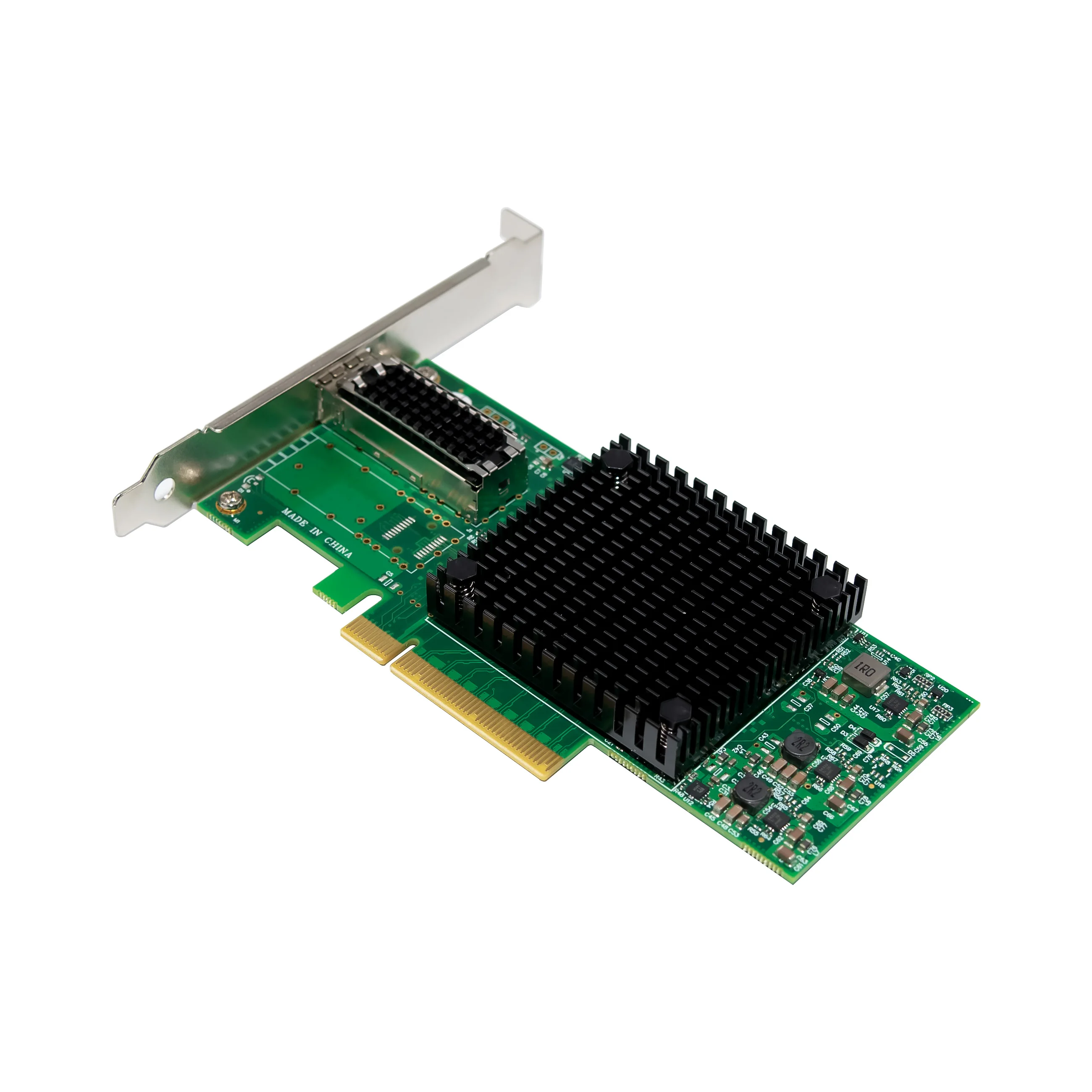 Sunweit ST7493 Mellanox ConnectX-4 Adaptador Ethernet Gigabit de porta única 25G NIC para uso externo de servidor em estoque