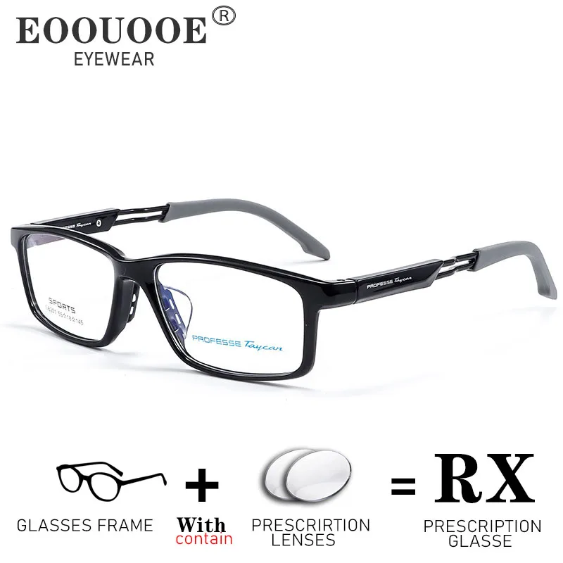 

2025 Men Sports Cycling Prescription Glasses Lenses Optical Recipe Lenses Myopia Progressive Eyeglasses Ocular Sunglasses TR90