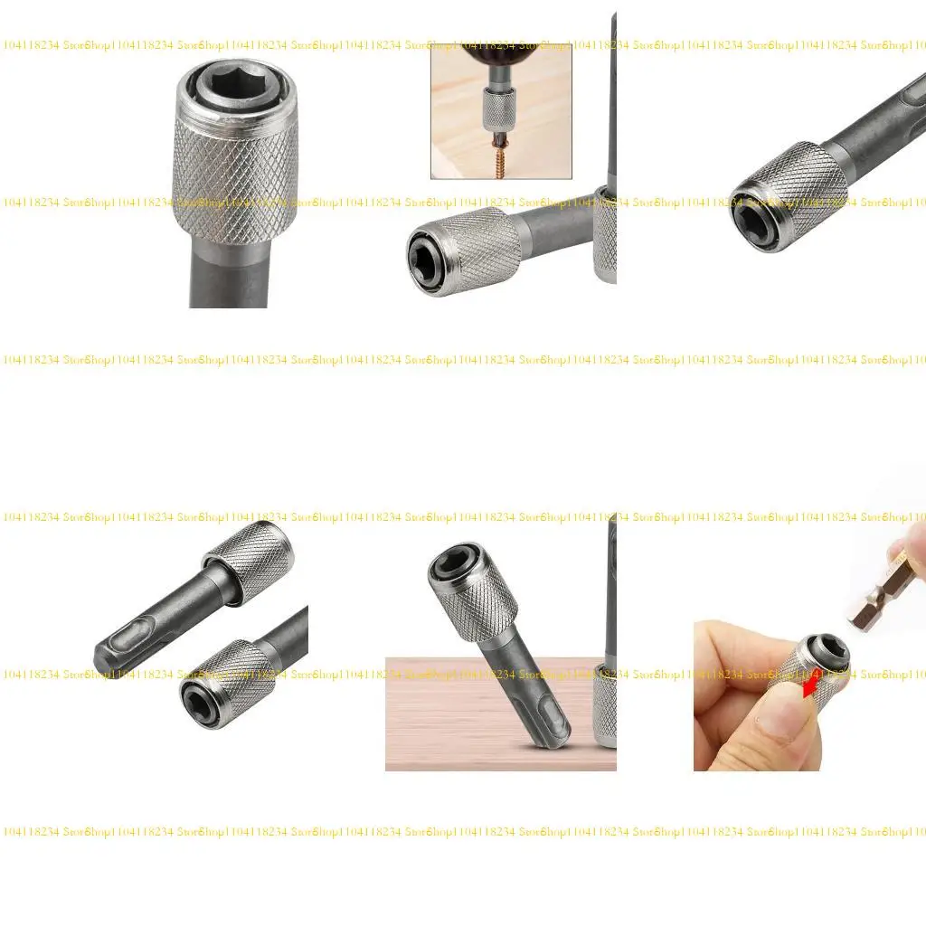 

P9FB Electric Hammer Drill Adapter Impact Driver Socket Round Shank to Hexagon Steel