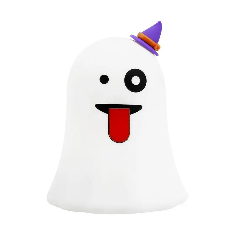 

Pumpkin Night Light Silicone Lamp Halloween Themed Tap Bedside Lamp Sensor Night Lights Indoor Silicone Night Light Bedroom